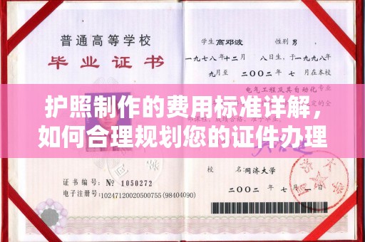 大岭山护照制作的费用标准详解，如何合理规划您的证件办理预算