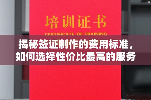 大岭山揭秘签证制作的费用标准，如何选择性价比最高的服务？