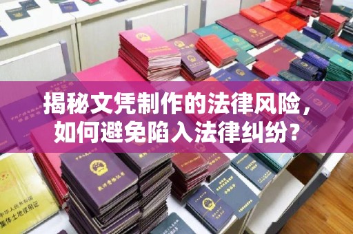 大岭山揭秘文凭制作的法律风险，如何避免陷入法律纠纷？